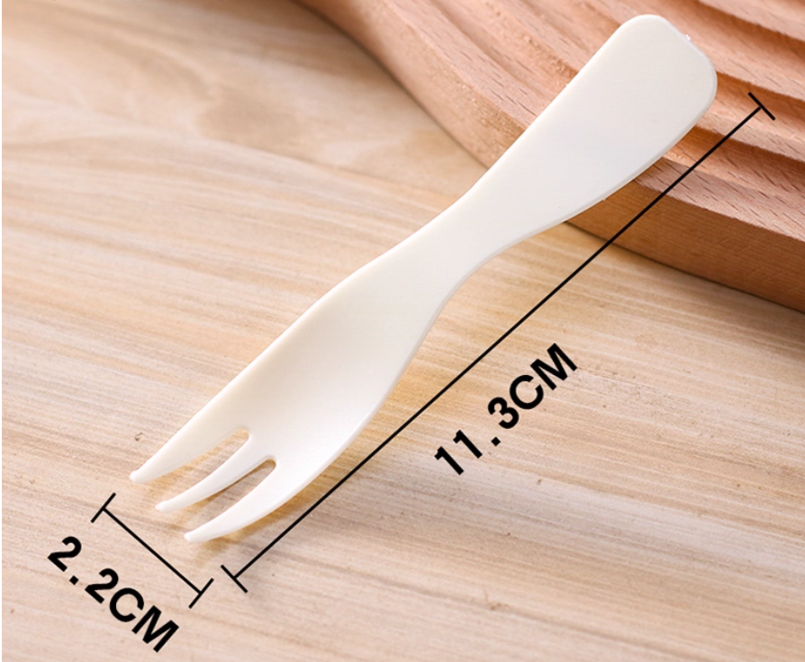 Thickened Individually Wrapped 3-Prong Dessert Fork - Image 6