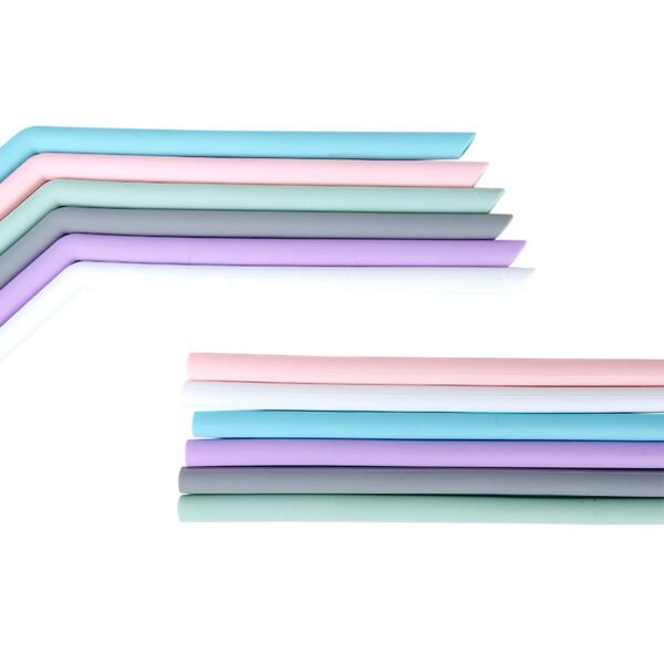 Colorful Creative Bendable PP StrawColorful Silicone Creative Drink Strawss
