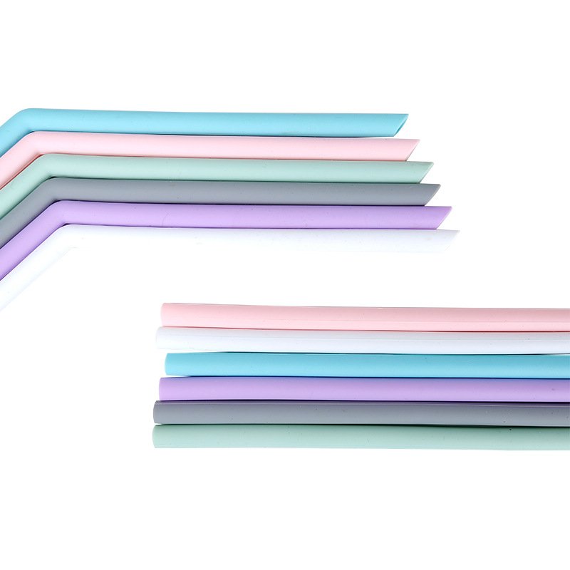 Colorful Creative Bendable PP StrawColorful Silicone Creative Drink Strawss