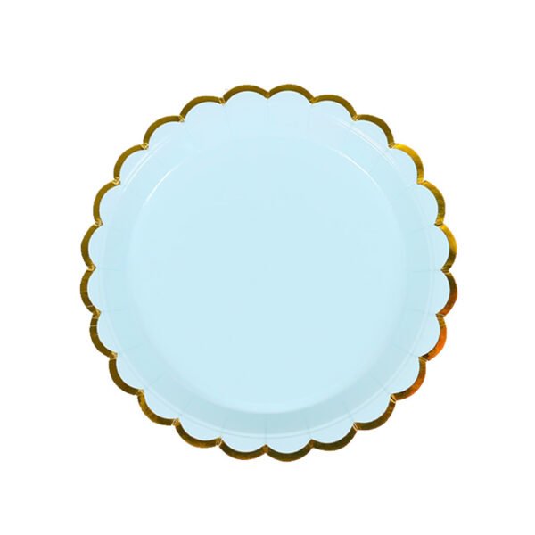 7-Inch Disposable Paper Plates – Sturdy Eco-Friendly Tableware for Parties & Daily Use