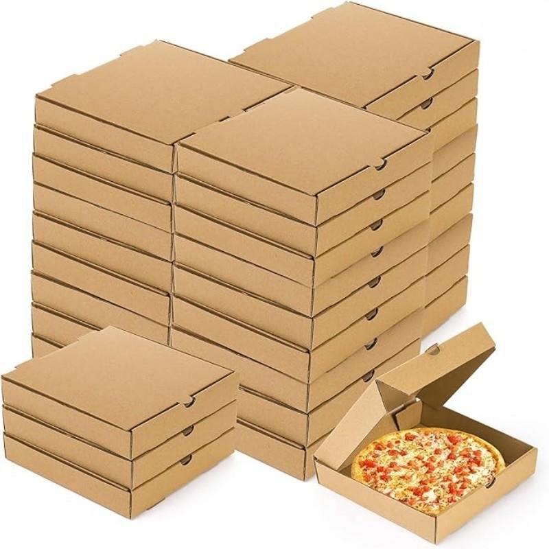 Disposable Pizza Box – Commercial Paper Takeout Packaging - Image 3