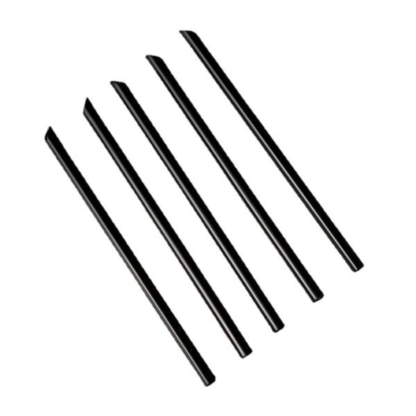 Individually Wrapped Black PP Disposable Straw