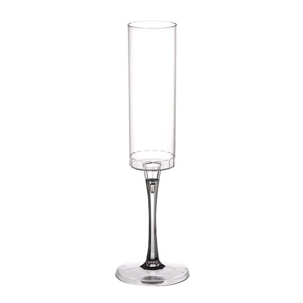 Clear Disposable Champagne Flute