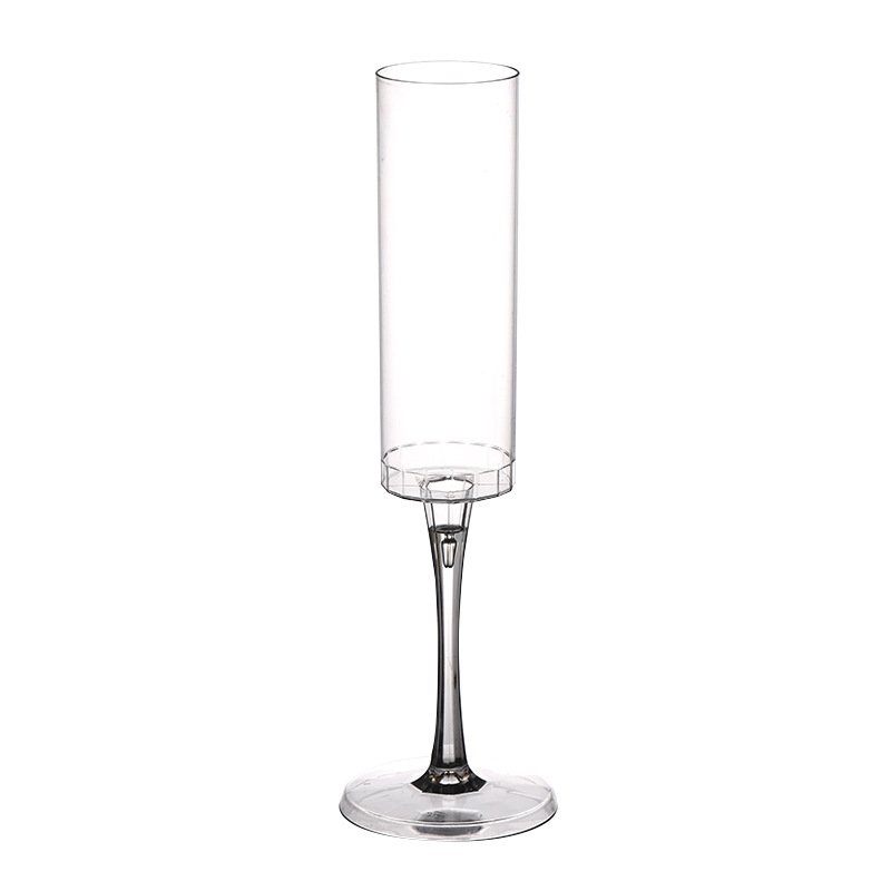Clear Disposable Champagne Flute