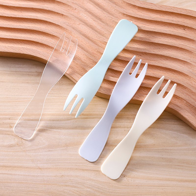 Thickened Individually Wrapped 3-Prong Dessert Fork - Image 3
