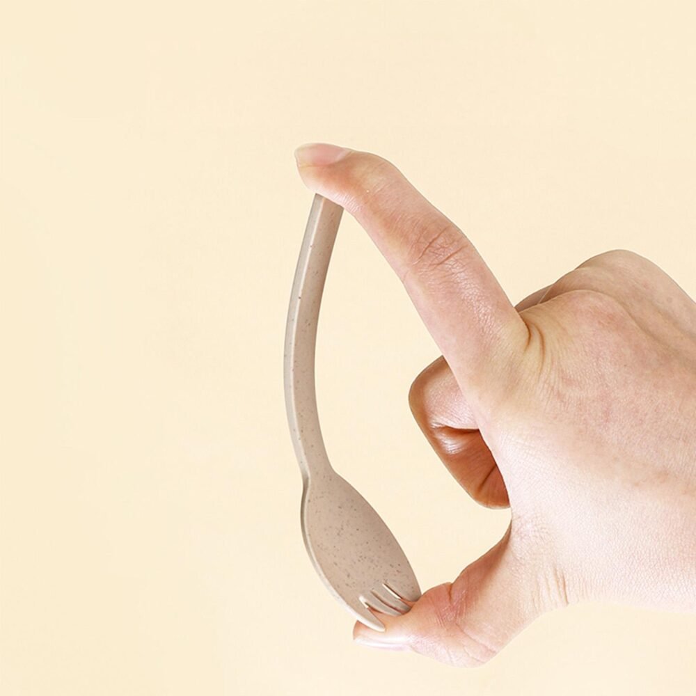 Individually Wrapped Food-Grade Fork & Spoon - Image 5