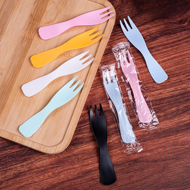 Thickened Individually Wrapped Wave-Edge Fork & Spoon Set - Image 6
