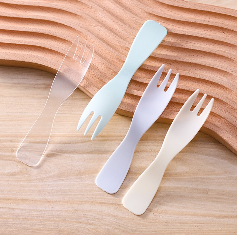 Thickened Individually Wrapped 3-Prong Dessert Fork - Image 5
