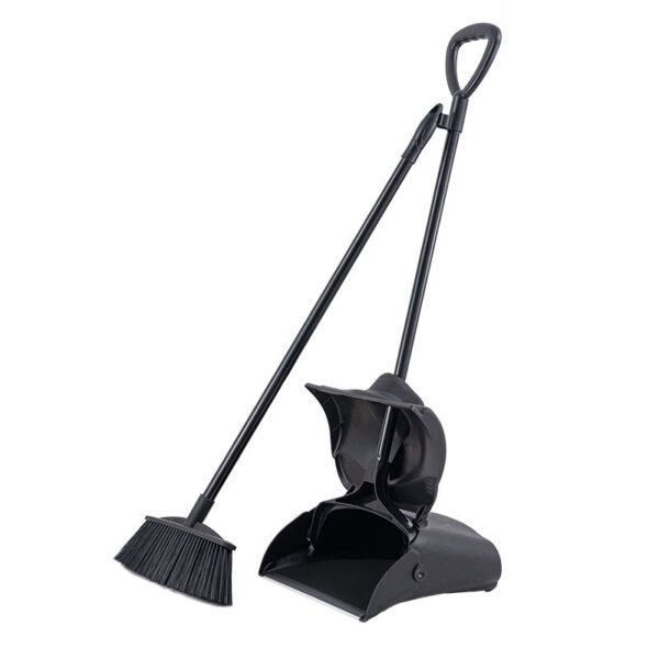 Foldable Broom and Dustpan Set – Windproof Large-Capacity Design