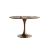 Vintage Black Walnut Round Table