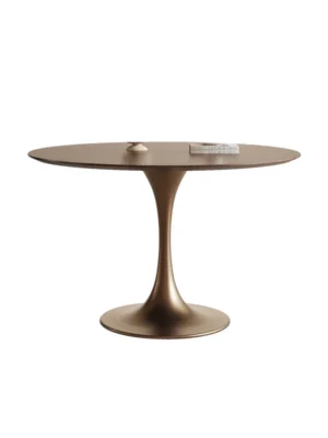 Vintage Black Walnut Round Table