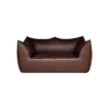 Vintage Brown Leather Sofa