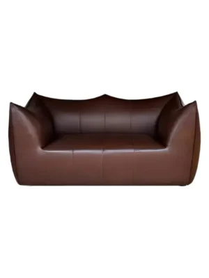 Vintage Brown Leather Sofa