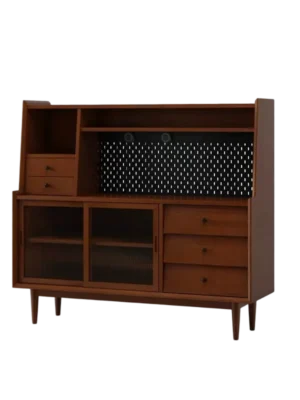 Nordic Solid Wood Sideboard