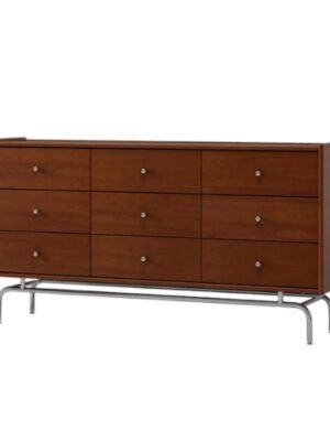 Solid Wood Nine-Drawer Chest