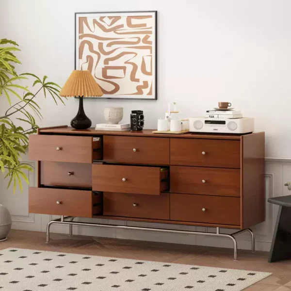O1CN01t0Yhxf25FDsEjLv5y_!!2220237496.jpg_q50.jpg_ Solid Wood Nine-Drawer Chest